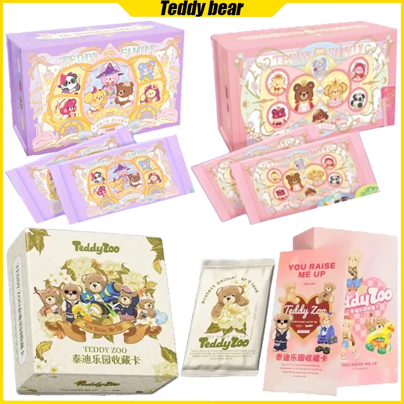 Board Game Family - Teddy Bear Cards Teddy Zoo Teddy