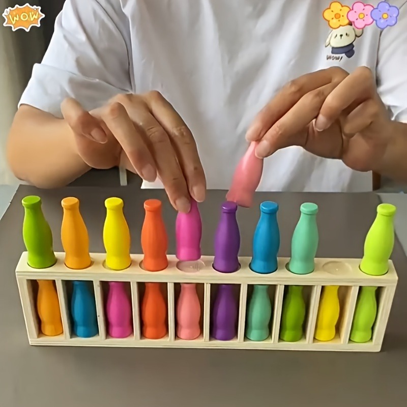 Board Game Land - Fun Bottle Color Guessing Challenge Game