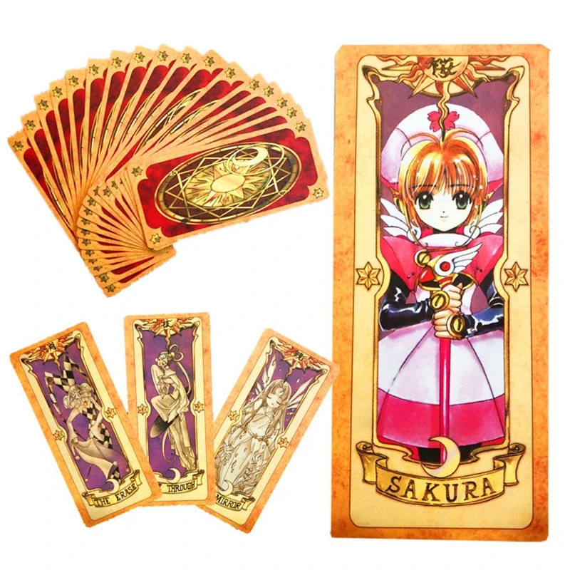 Board Game Youtube - 2024 60 Pcs/Set Anime Captor KINOMOTO