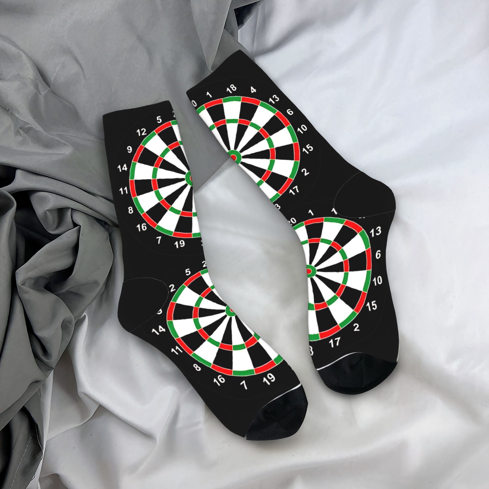 Board Game Youtube - Dartboard Darts Game Board Socks Design