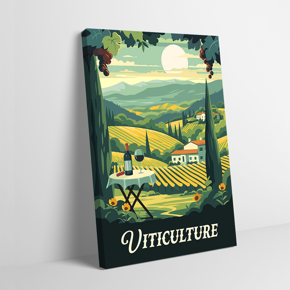 Board Game Viticulture - Viticulture Board Game Inspired Printing Poster