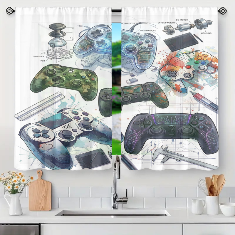Board Game Youtube - Blueprint Game Controller Schematic Curtain Panel