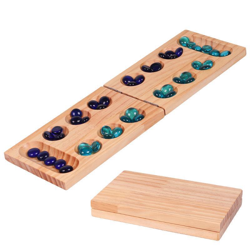 New Wooden Foldable Mancala Bo - Board Game Night review and price
