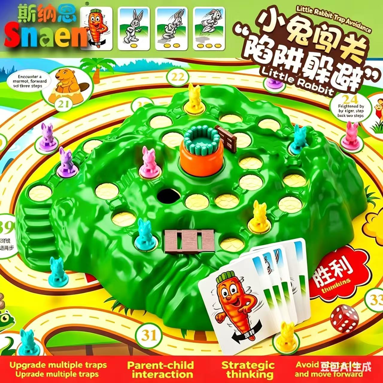 Hot Sale Fun Toy Rabbit Trap U - Board Game Land review and price