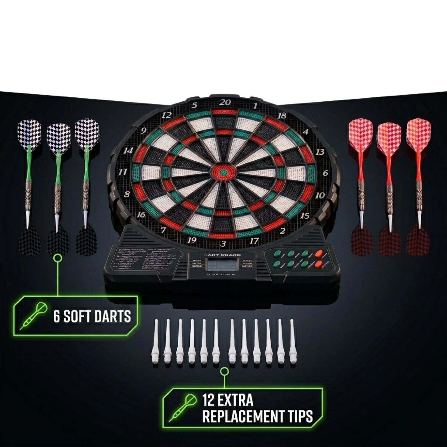 DartVibe Electronic Dart Board - Board Game Ranking review and price