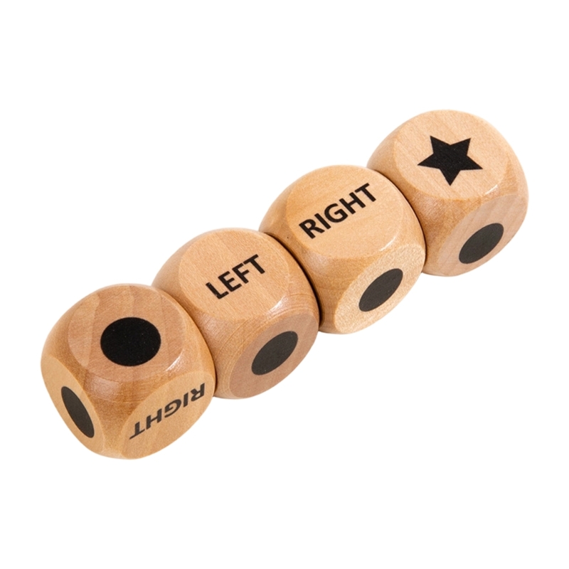 4Pcs Left Right Center Game Di - Board Game Store review and price