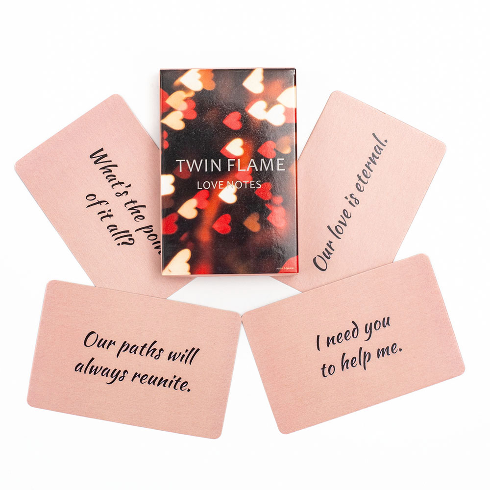 Twin Flame Love Notes Oracle C - Board Game Land review and price