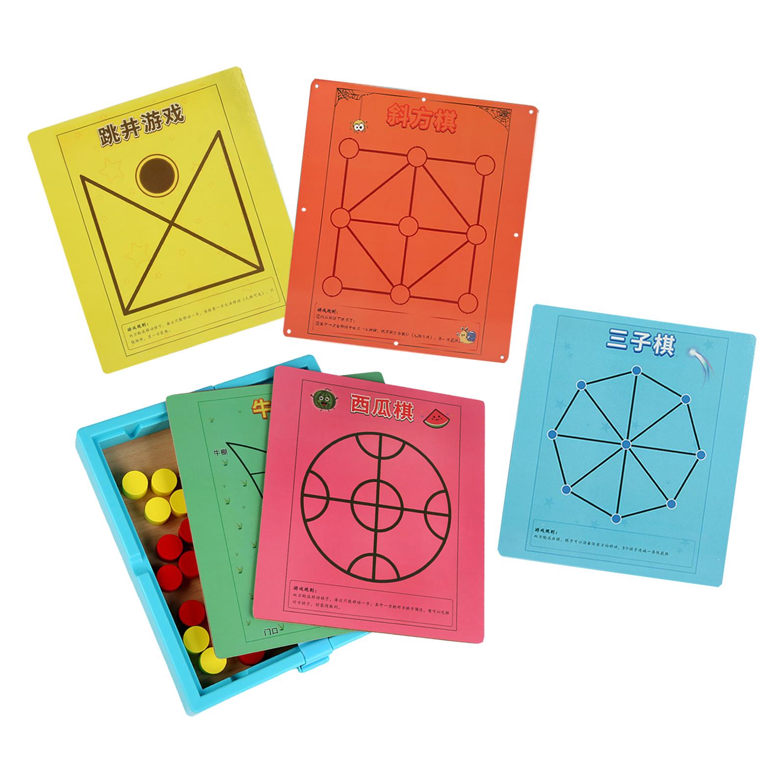 Portable 5 in 1 Board Game Tea - Board Game For 5 Players review and price