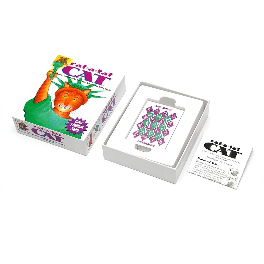 Rat A Tat Cat Fun Numbers Card - Board Game For 2 Players review and price