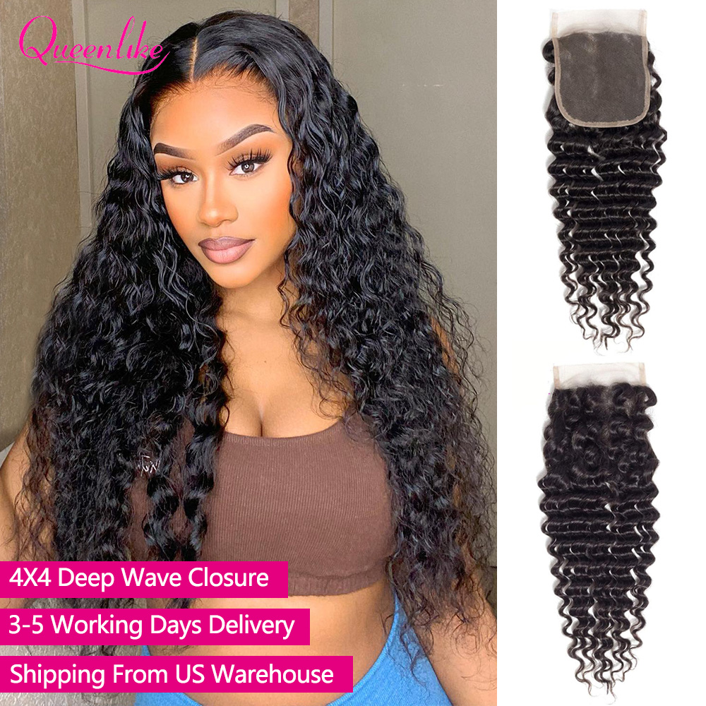 4X4 Deep Wave HD Lace Closure  - Board Game Queen review and price