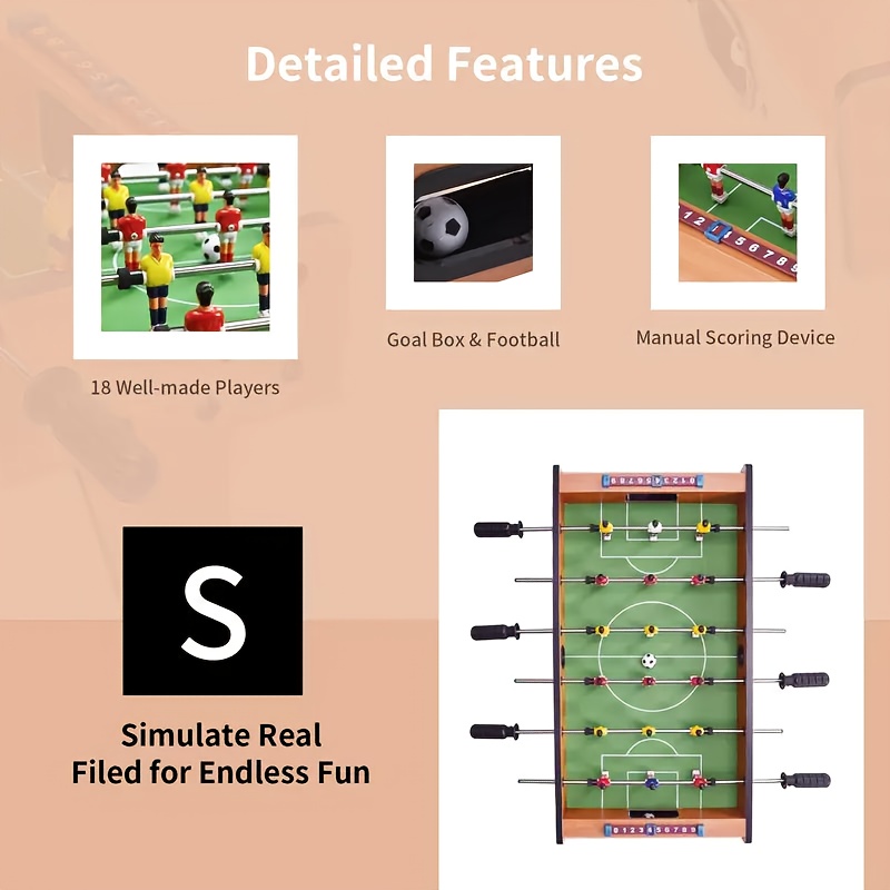Football Table Games Foosball  - Board Game Viticulture review and price