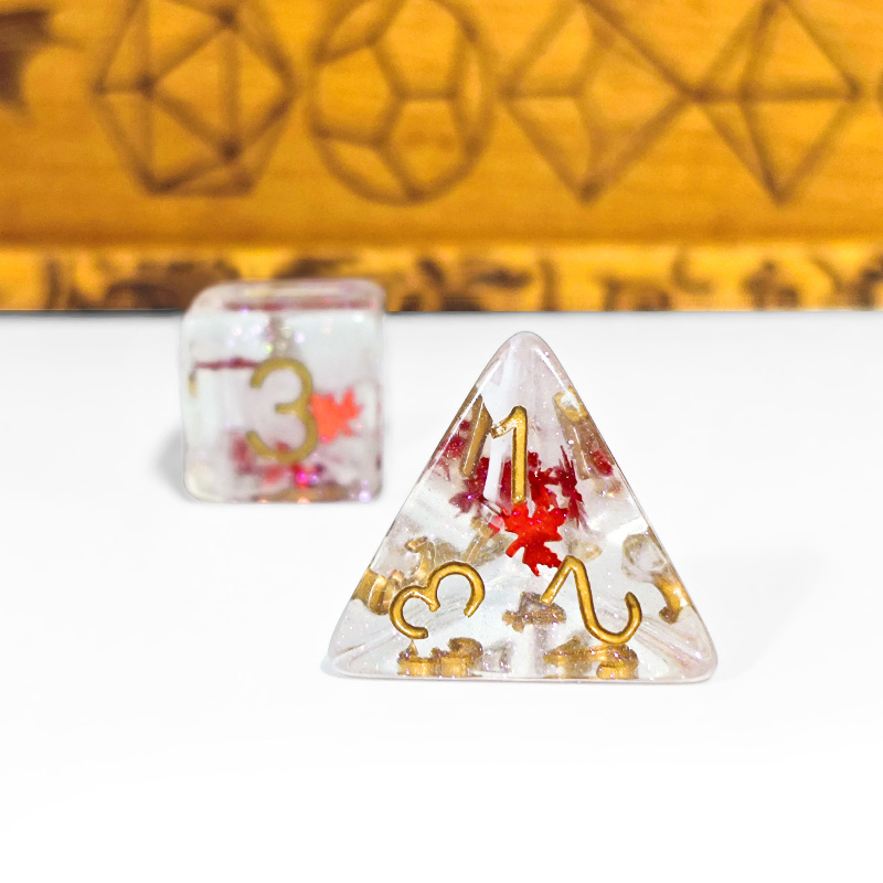 7PCS DND Dices Transparent Res - Board Game Land review and price