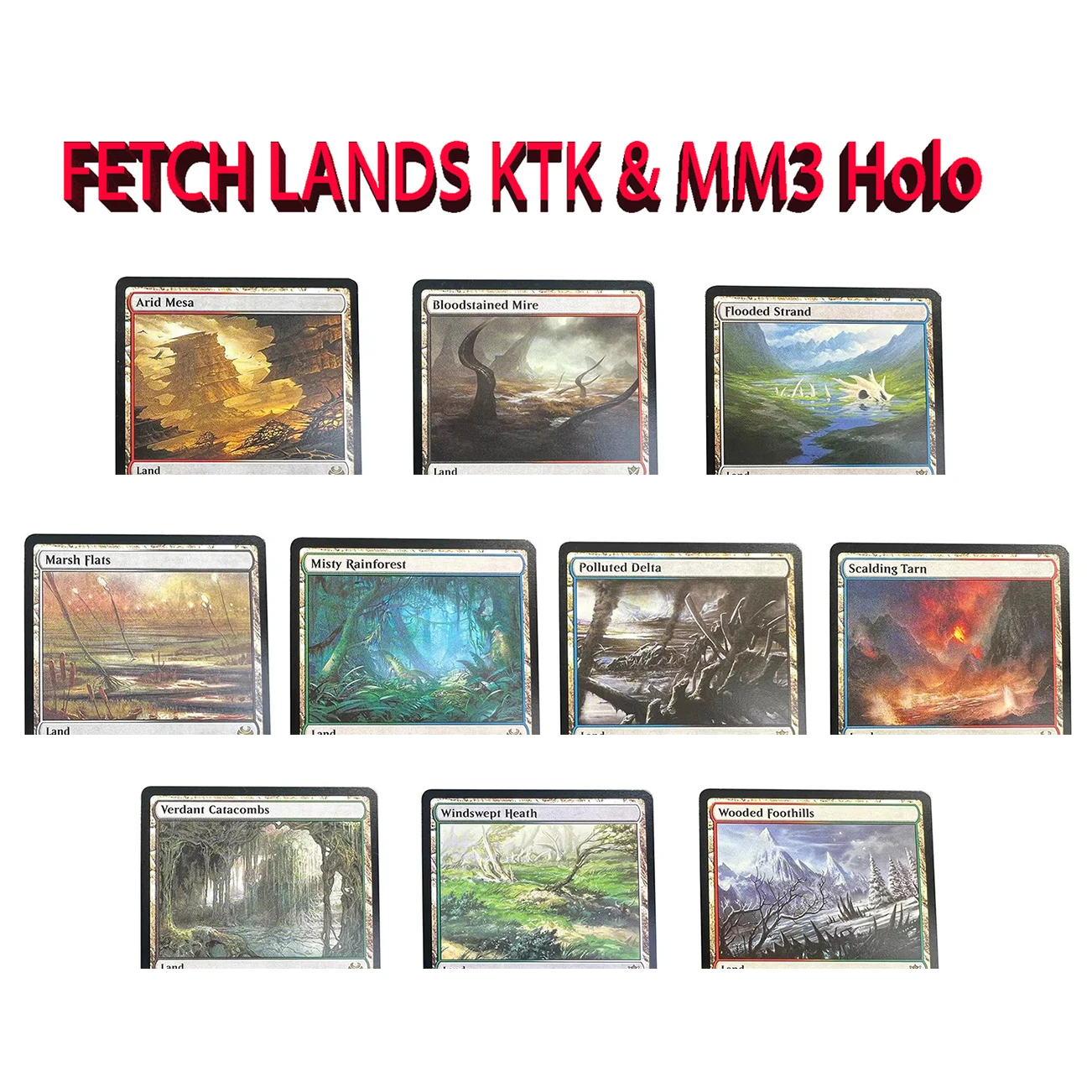 FETCH LANDS KTK&MM3 Holo Pollu - Board Game Store review and price